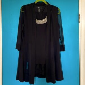 R&M Richard’s Embellished layered Look pantsuit